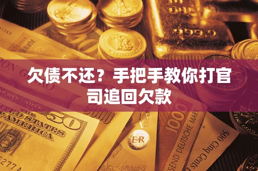 武汉欠债不还？手把手教你打官司追回欠款