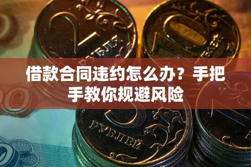 武汉借款合同违约怎么办？手把手教你规避风险