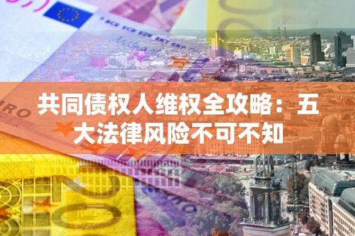 武汉共同债权人维权全攻略：五大法律风险不可不知