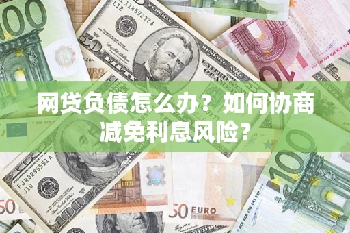 武汉网贷负债怎么办？如何协商减免利息风险？