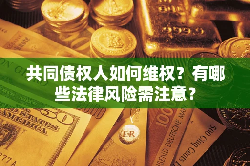 武汉共同债权人如何维权？有哪些法律风险需注意？