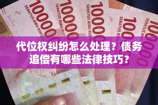 武汉代位权纠纷怎么处理？债务追偿有哪些法律技巧？