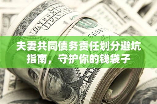 武汉夫妻共同债务责任划分避坑指南，守护你的钱袋子