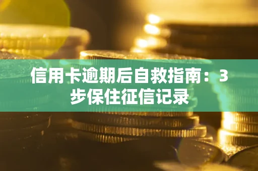 武汉信用卡逾期后自救指南：3步保住征信记录