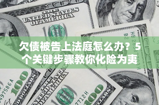 武汉欠债被告上法庭怎么办？5个关键步骤教你化险为夷