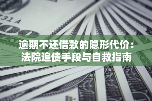 武汉逾期不还借款的隐形代价：法院追债手段与自救指南